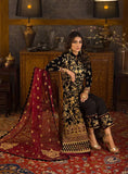 Asim Jofa - Embroidered Velvet 3piece suit - KP3358