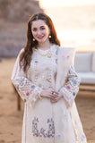 KP997 - Qalamkar 3 Piece Chickenkari Embroidered Lawn Suit