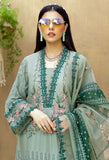 KP207-ADAN LIBAS Embroidered Unstitched 3 Piece Lawn Suit
