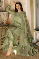 KP244-SOBIA NAZIR EMBROIDERED 3PC LAWN DRESS WITH Embroidered Organza Dopata