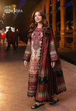 Asim Jofa - Winter 3PC Karandi Digital Print Dress - KP3397