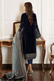 Baroque- Winter 3PC Velvet Embroidered Suit - kp3325