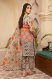 KP700-3PC Lawn Digital Printed Shirt With & Digital Printed Bamber Chiffon Dupatta