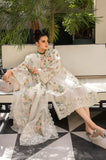 Crimson - 3PC Lawn ChickenKari Embroidered Suit - kp1083