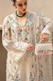 Crimson - 3PC Lawn ChickenKari Embroidered Suit - kp1083