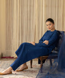 KP719-3PC Lawn Embroidered Shirt With Organza Embroidered Dupatta