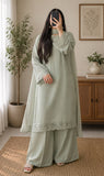 Bunaai - Summer-3PC Lawn Embroidered Suit - kp1247