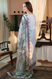 KP1040 - Qalamkar - 3PC Lawn ChickenKari Embroidered Suit