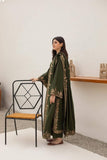 Agha Noor - Winter 3PC Dhanak Embroidered Suit - kp3340