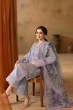 Faiza Saqlain - 3PC Lawn Chickenkari Embroidered Suit KP1063