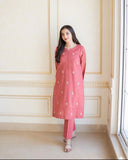 KP611-WINTER 3PC Dhanak suit with Dhanak Shawll