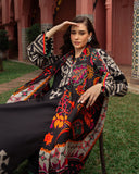 Charizma - Winter 3PC Karandi Digital Print Dress - KP3391