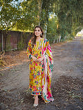 Charizma - Winter 3PC Karandi Digital Print Dress - KP33419