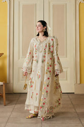 Maryam Hussain - Summer 3PC Lawn Embroidered Suit - KP1235