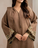 Baroque - Winter 3PC Dhanak Embroidered Suit - kp1262