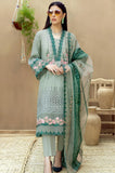 KP207-ADAN LIBAS Embroidered Unstitched 3 Piece Lawn Suit