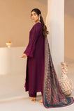 Mohagni - Winter 3PC Dhanak Embroidered Suit - kp3381