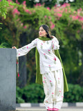 Kashaf - 3 piece Lawn frock style Printed suit -KP1253