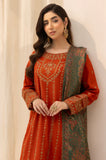 Mohagni - Winter 3PC Dhanak Embroidered Suit - kp3364
