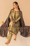 Mohagni - Winter 3PC Dhanak Embroidered Suit - kp3360