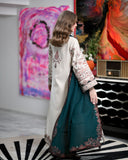 ZAIB - Winter 3PC Dhanak Embroidered Suit - kp1273