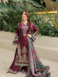 Sapphire - Winter 3PC Dhanak Embroidered Suit - kp1279
