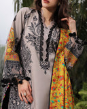 Charizma - Winter 3PC Karandi Digital Print Dress - KP1304