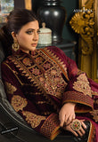 Asim jofa Embroidered Velvet 3piece suit - KP2012