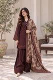 Sapphire - Winter 3PC Dhanak Embroidered Suit - kp1318