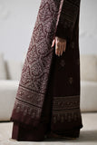 ZAIB - Winter 3PC Dhanak Embroidered Suit - kp1307