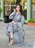 Mushaq - Winter 3PC Dhanak Embroidered Suit - kp3366