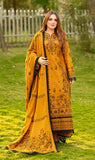 Libaas - Winter 3PC Dhanak Embroidered Suit - kp33154