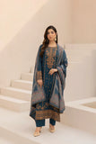 Mohagni - Winter 3PC Dhanak Embroidered Suit - kp3341