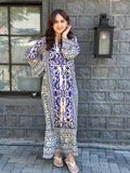 SUMMER 2 piece Silk printed - kp1131