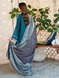 izel - Winter 3PC Dhanak Embroidered Suit - kp33104