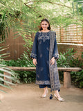 Izel - Winter 3PC Dhanak Embroidered Suit - kp1322