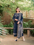 Izel - Winter 3PC Dhanak Embroidered Suit - kp1322