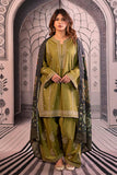 Urge - Winter 3PC Dhanak Embroidered Suit - kp3344