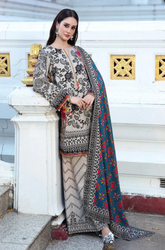 Charizma - Winter 3PC Karandi Digital Print Dress - KP33115