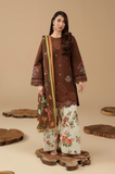 RajBari - Summer-3PC Lawn Embroidered Suit - kp1211
