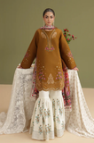 RajBari - Summer-3PC Lawn Embroidered Suit - kp1212