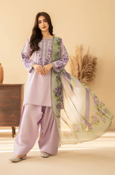 Baroque - Summer-3PC Lawn Embroidered Suit - kp1218