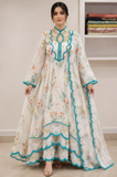Kashaf - 3 piece Lawn frock style Printed suit -KP1242