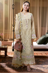 Jade - Summer 3PC Lawn Chickenkari Embroidered Suit - KP1118