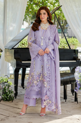 Summer 3PC Lawn Chikenkari Embroidered Shirt - KP1138