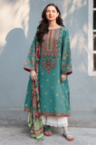 Sapphire - Winter 3PC Dhanak Embroidered Suit - kp3315