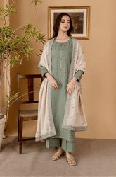 Sobia Nazir - Winter 3PC Dhanak Embroidered Suit - kp3362