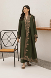 Agha Noor - Winter 3PC Dhanak Embroidered Suit - kp3340