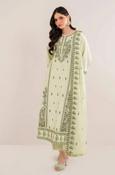 Florent - Winter 3PC Dhanak Embroidered Suit - kp3386