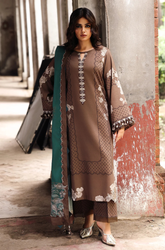 Charizma - Winter 3PC Karandi Digital Print Dress - KP33422